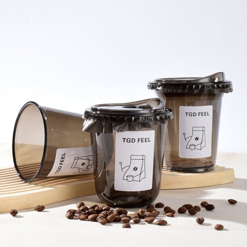 360ml 500ml 700ml U Shape PET Black Custom Cold Drink Plastic Cup - Paper  Cup Supplier & Manufacturer | 0% Plastic | EUDR