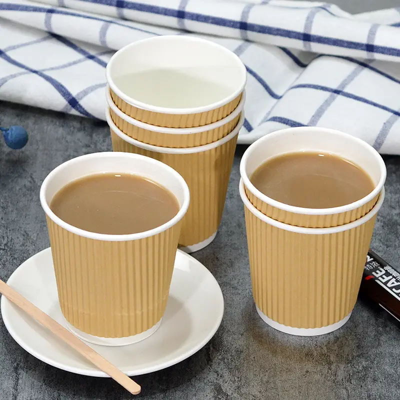 Brown Paper Cups - Paper Cup Supplier & Manufacturer | 0% Plastic | EUDR