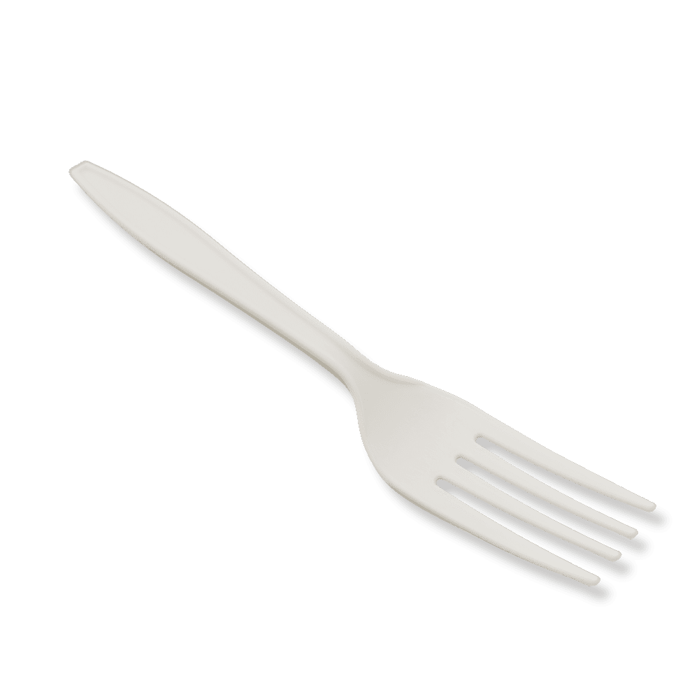 8 inch GetBio® Disposable Corn Starch Fork